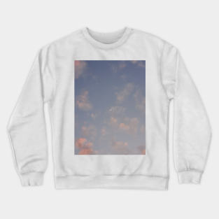 moon sunset clouds Crewneck Sweatshirt